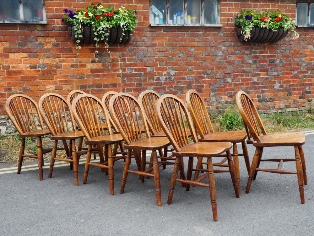 Set of ten kitchen chairs View VI