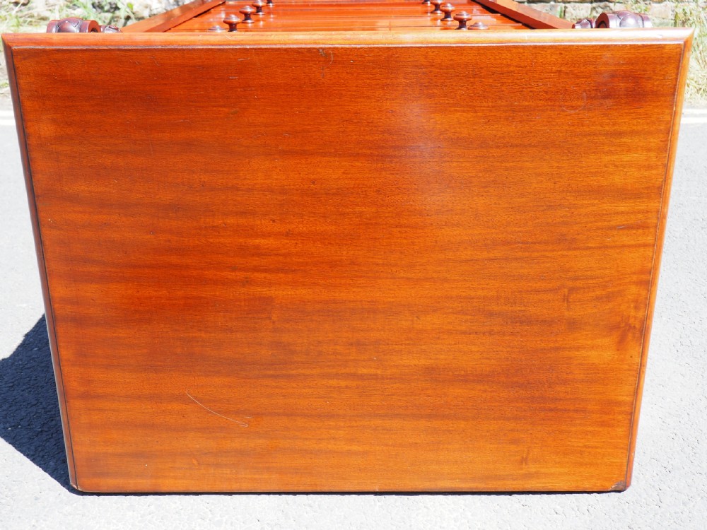 Victorian Mahogany Wellington chest View VIII