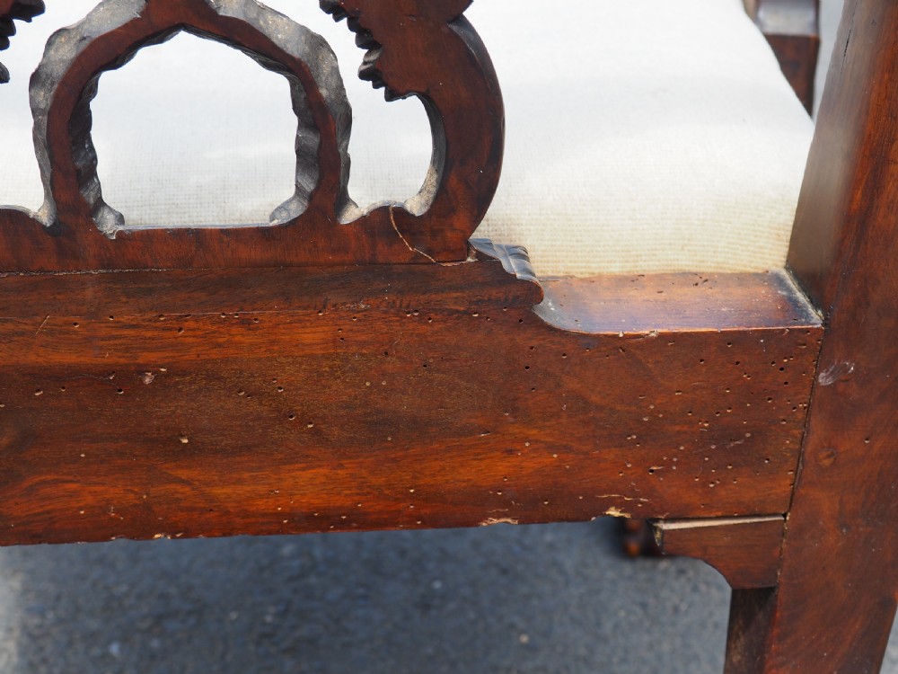 Set of six Chippendale Revival chairs View X