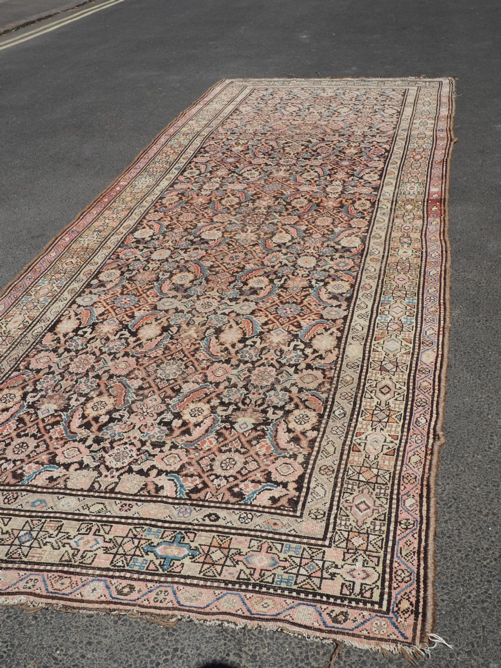 Large antique rug