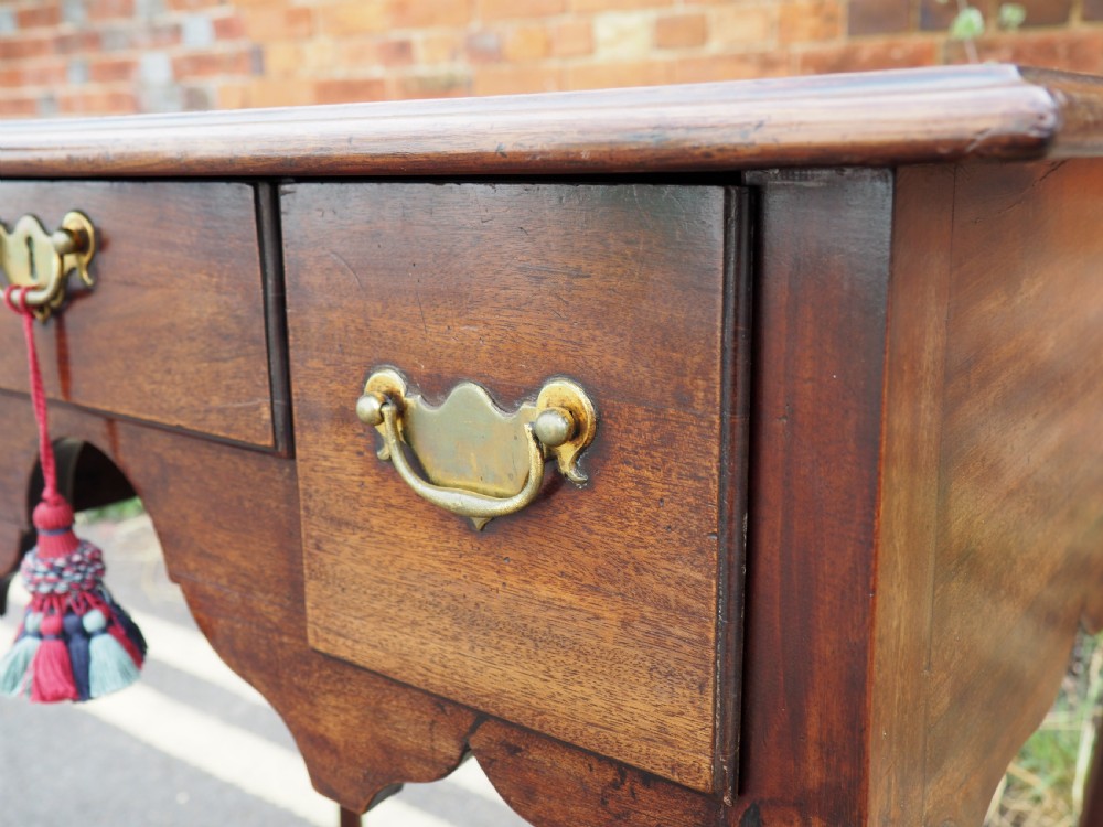 Georgian Mahogany lowboy View II