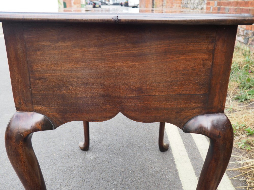 Georgian Mahogany lowboy View VI