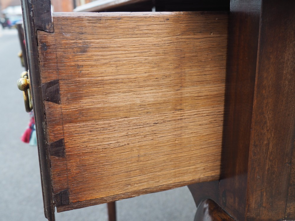 Georgian Mahogany lowboy View XVI