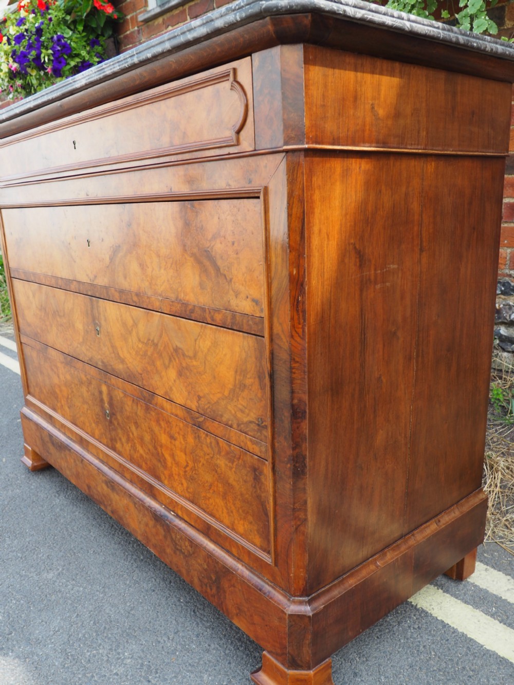 French Walnut Commode View II