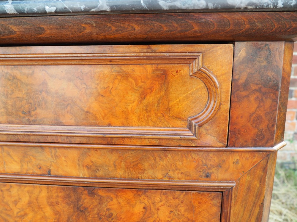 French Walnut Commode View IX