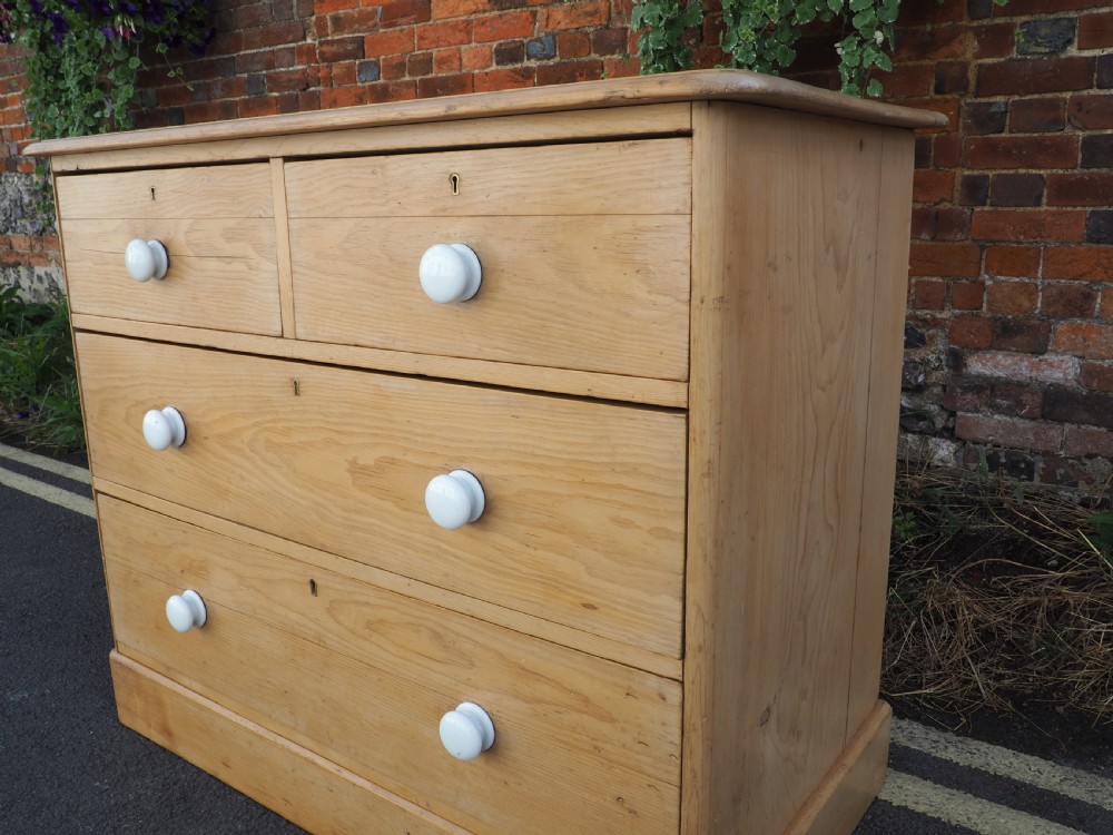 Victorian Pine chest View II