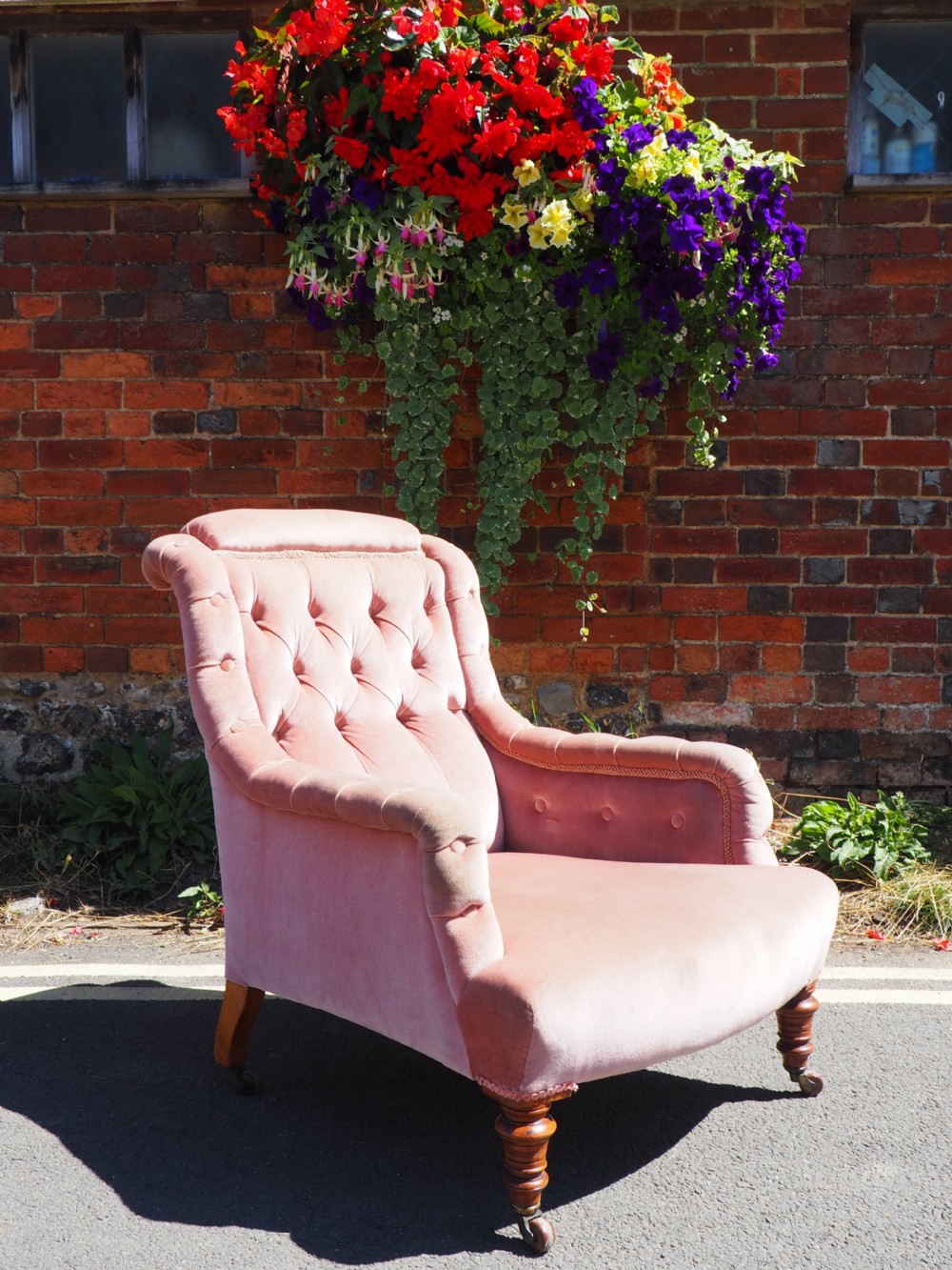 Late Victorian armchair