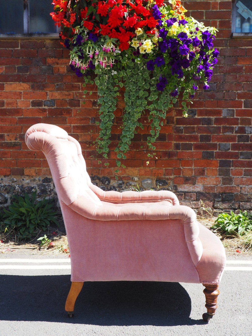 Late Victorian armchair View V