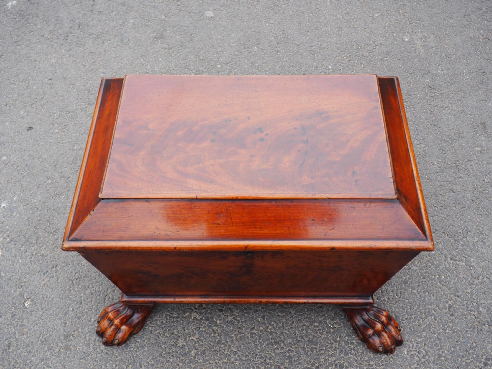 Early Nineteenth century Mahogany Wine Cooler View II