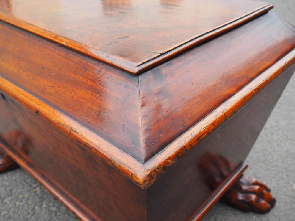 Early Nineteenth century Mahogany Wine Cooler View IV