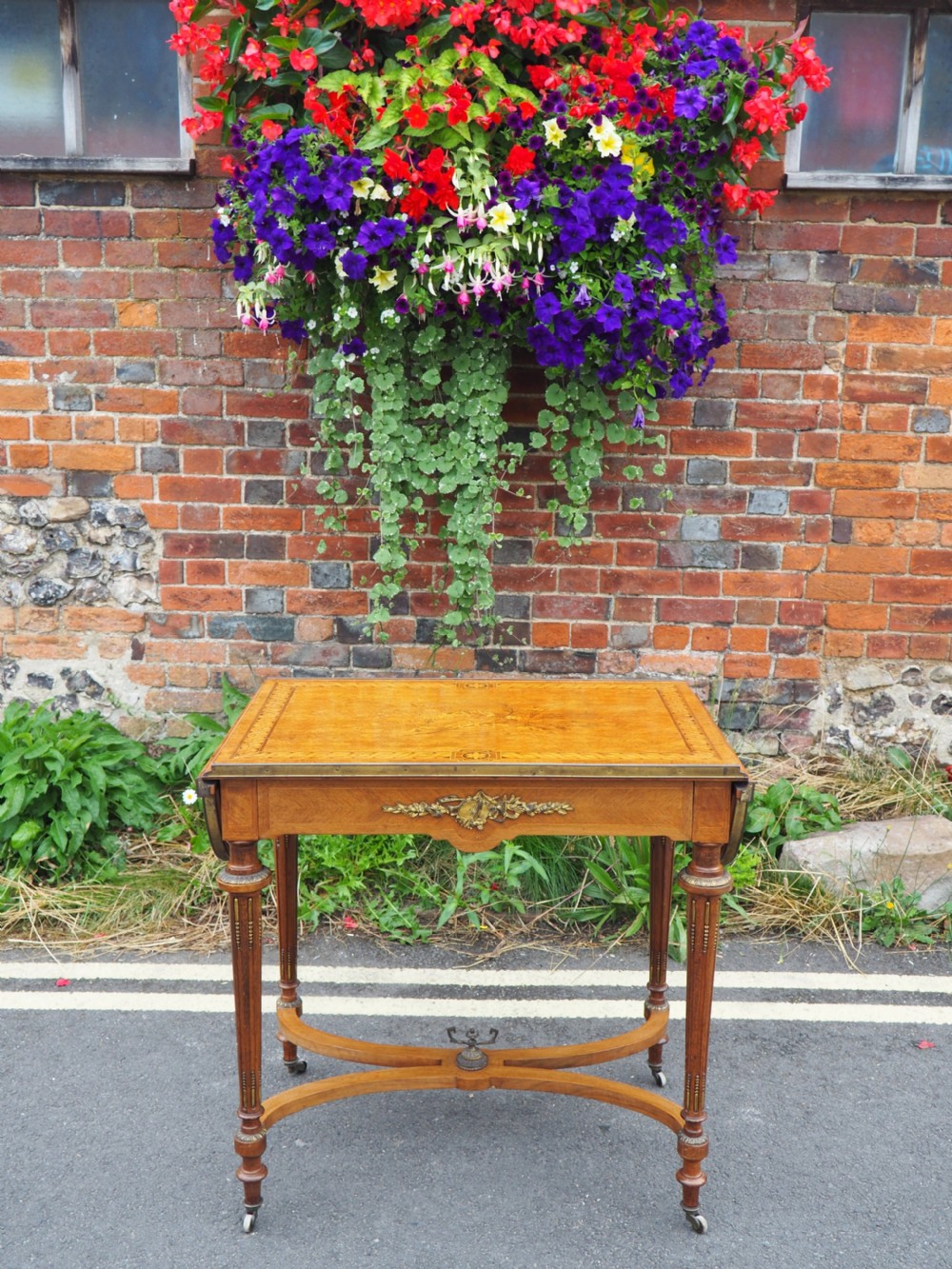 French inlaid table View II