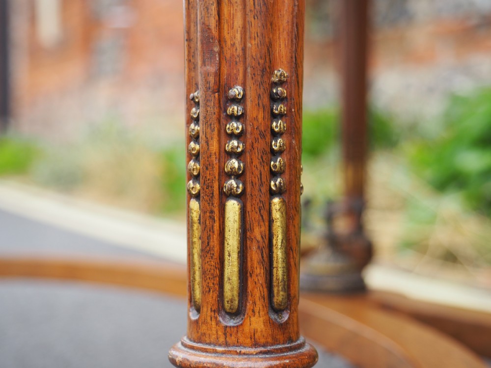 French inlaid table View VIII
