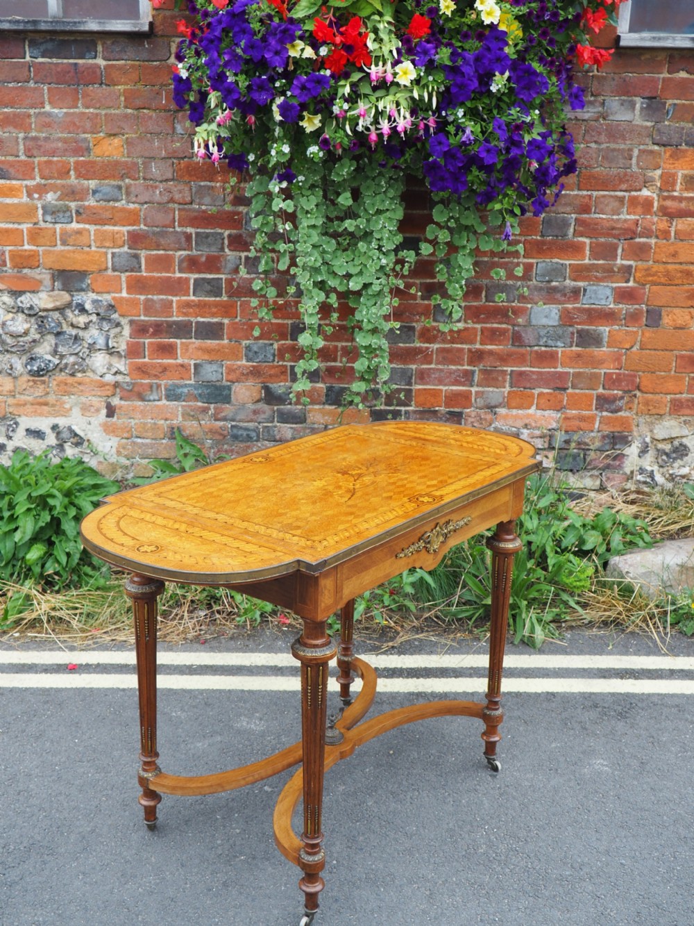 French inlaid table View X