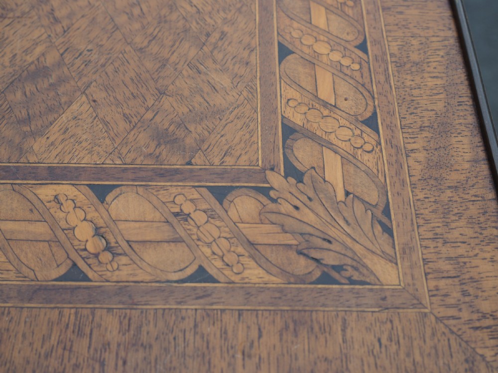 French inlaid table View XV