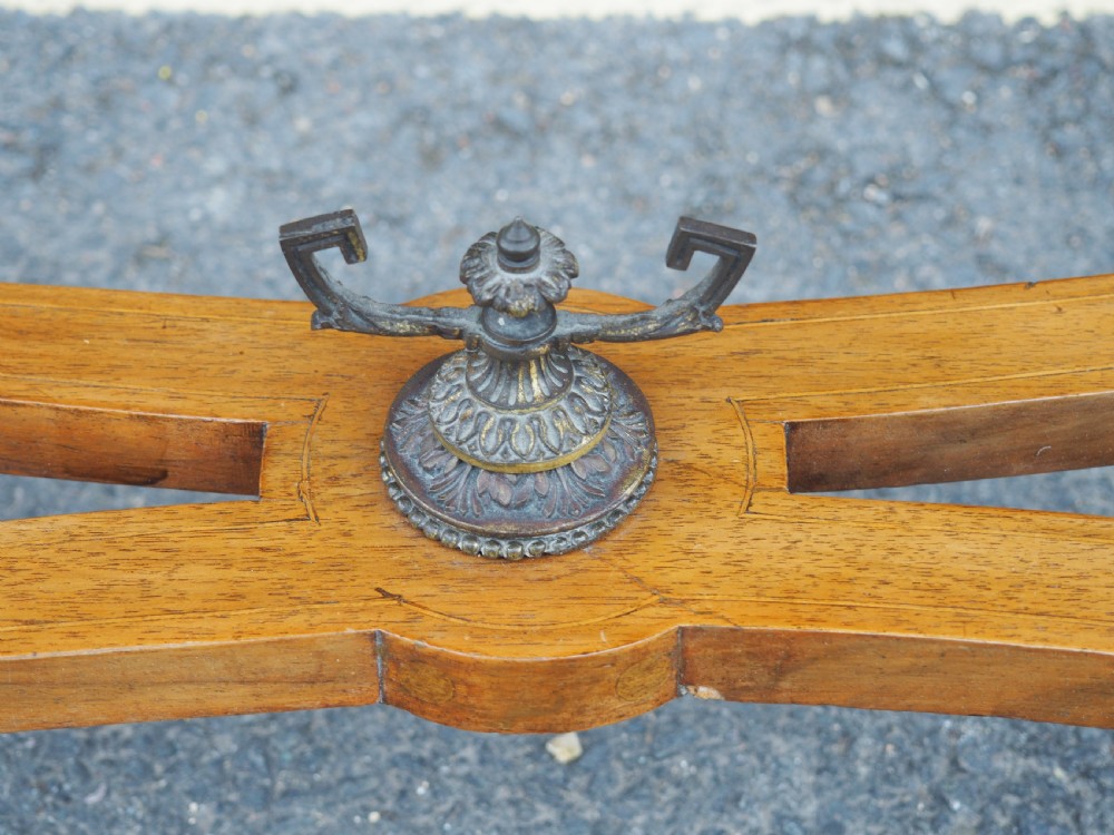 French inlaid table View XVI