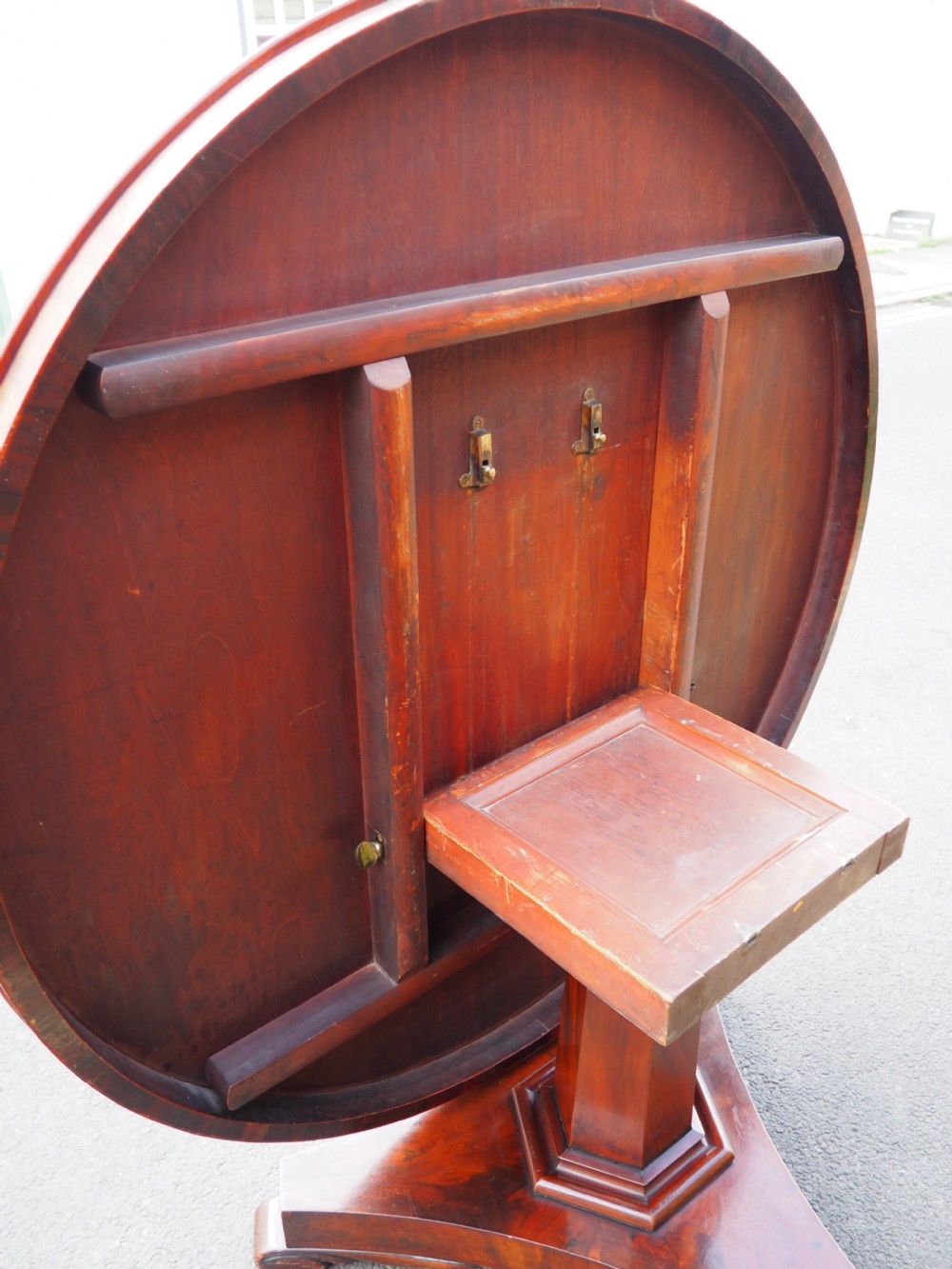 Victorian Mahogany Pedestal Table View III