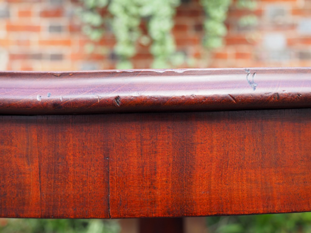Victorian Mahogany Pedestal Table View VI