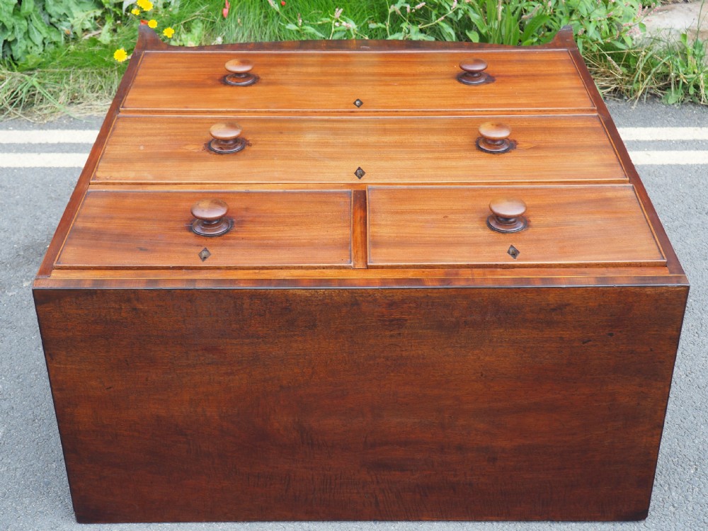 Georgian Mahogany Chest View XI