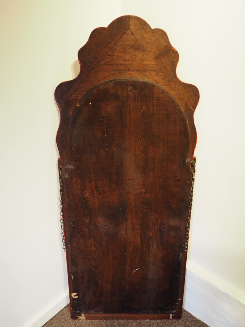 Antique Chinoiserie decorated mirror View VII