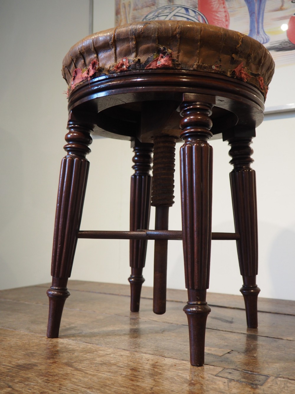 George IV Mahogany Piano stool