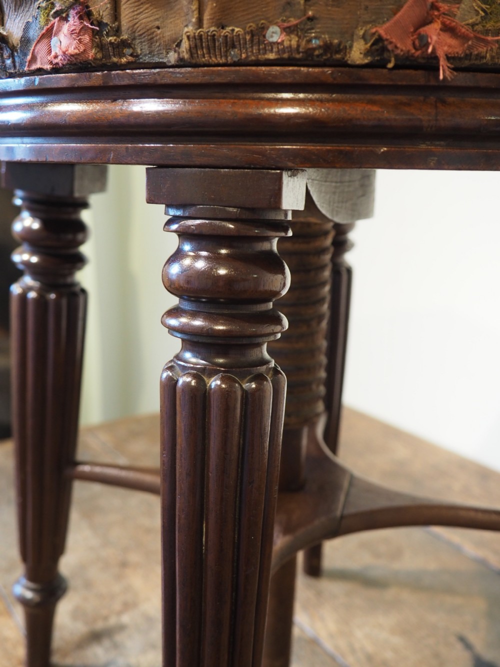 George IV Mahogany Piano stool View II