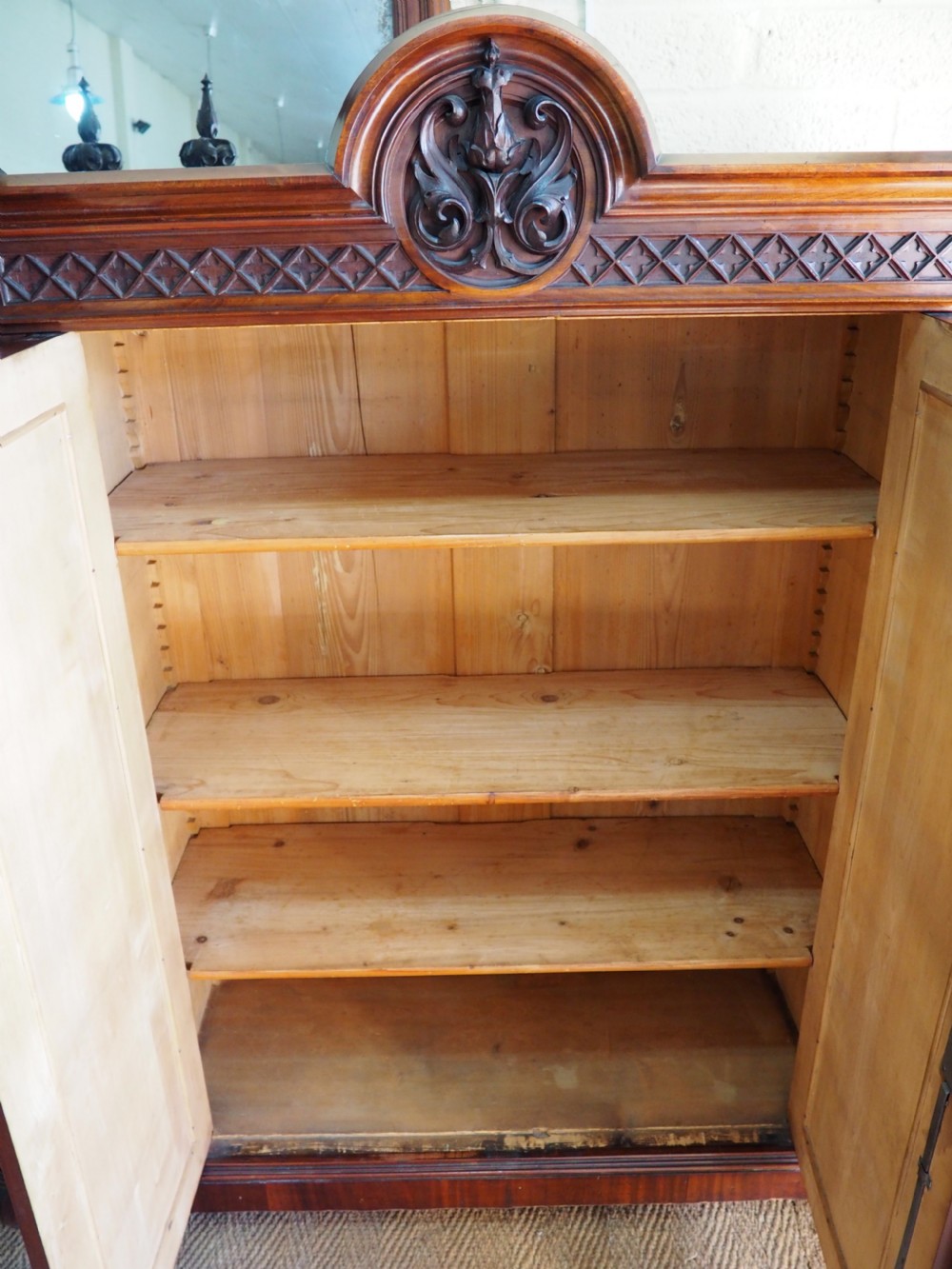 Pair of Nineteenth century cupboards View IV