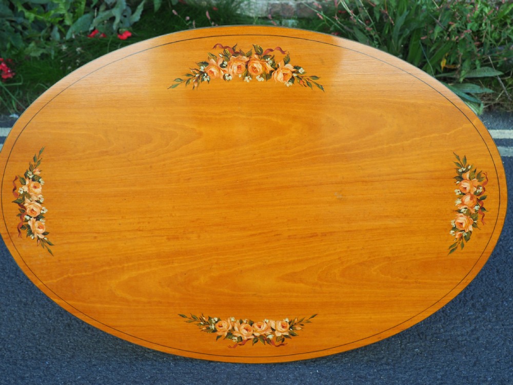 Painted Satinwood table View II