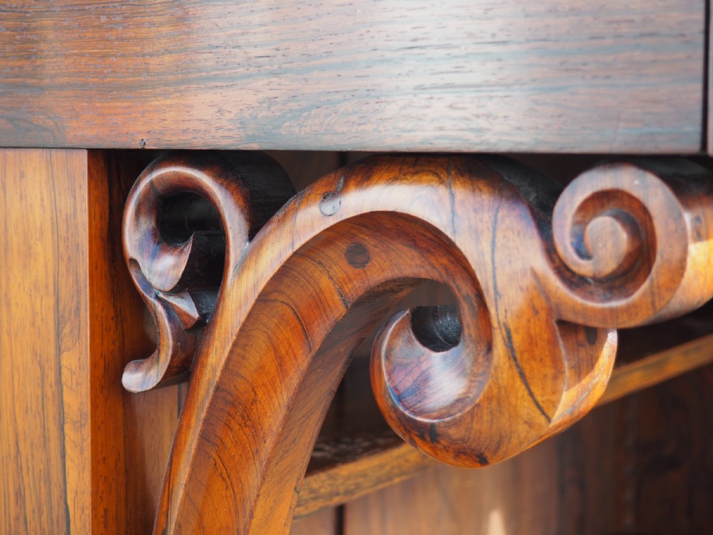 Victorian Rosewood Console Table View VIII