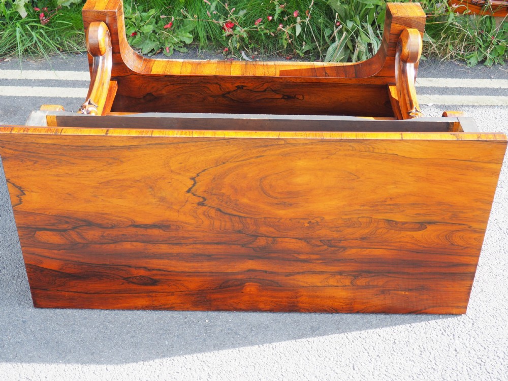 Victorian Rosewood Console Table View IX