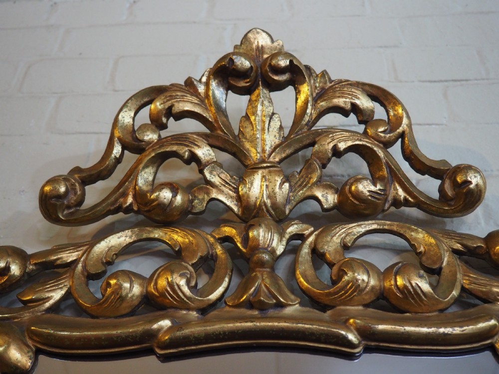 Carved giltwood mirror View III