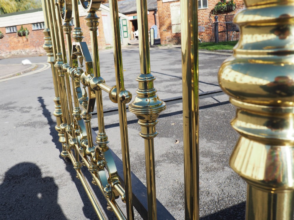 Maple and Co Brass double bed View VII