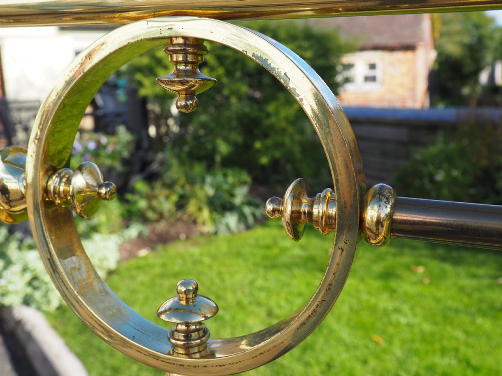 Maple and Co Brass double bed View X