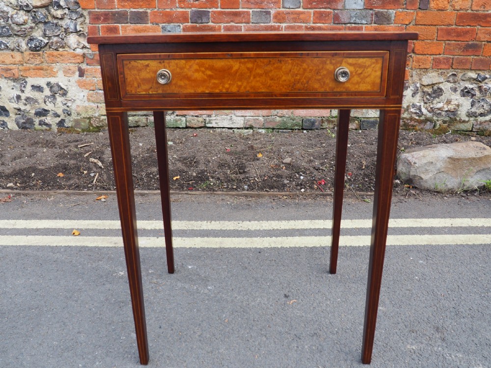 Mahogany side table View IV
