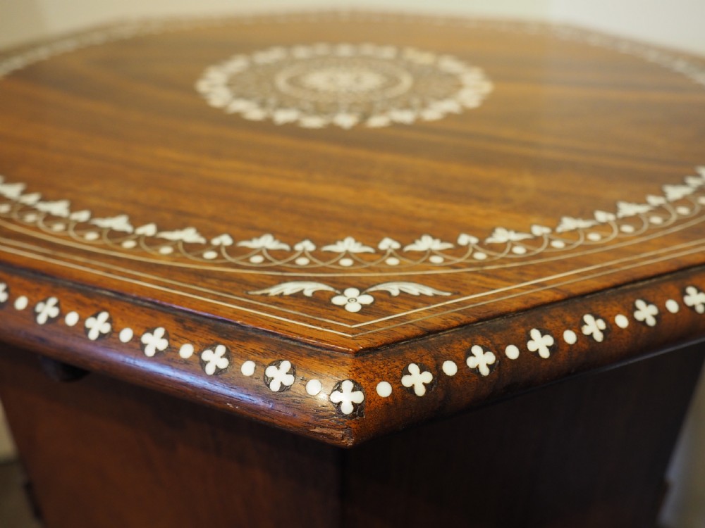 North Indian inlaid table View II