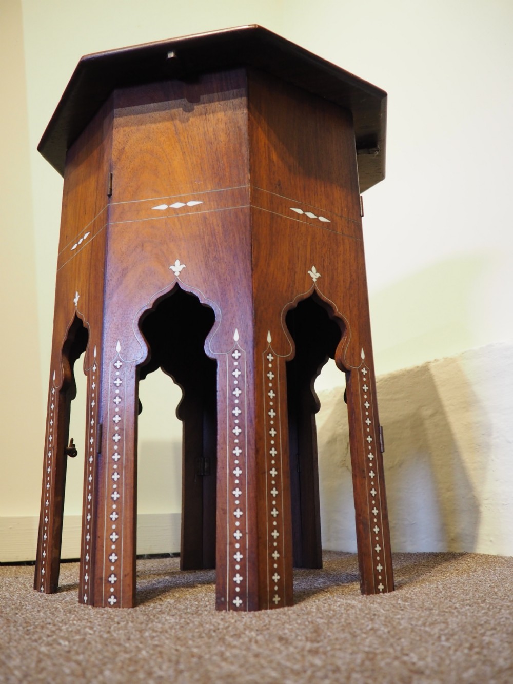 North Indian inlaid table View IV