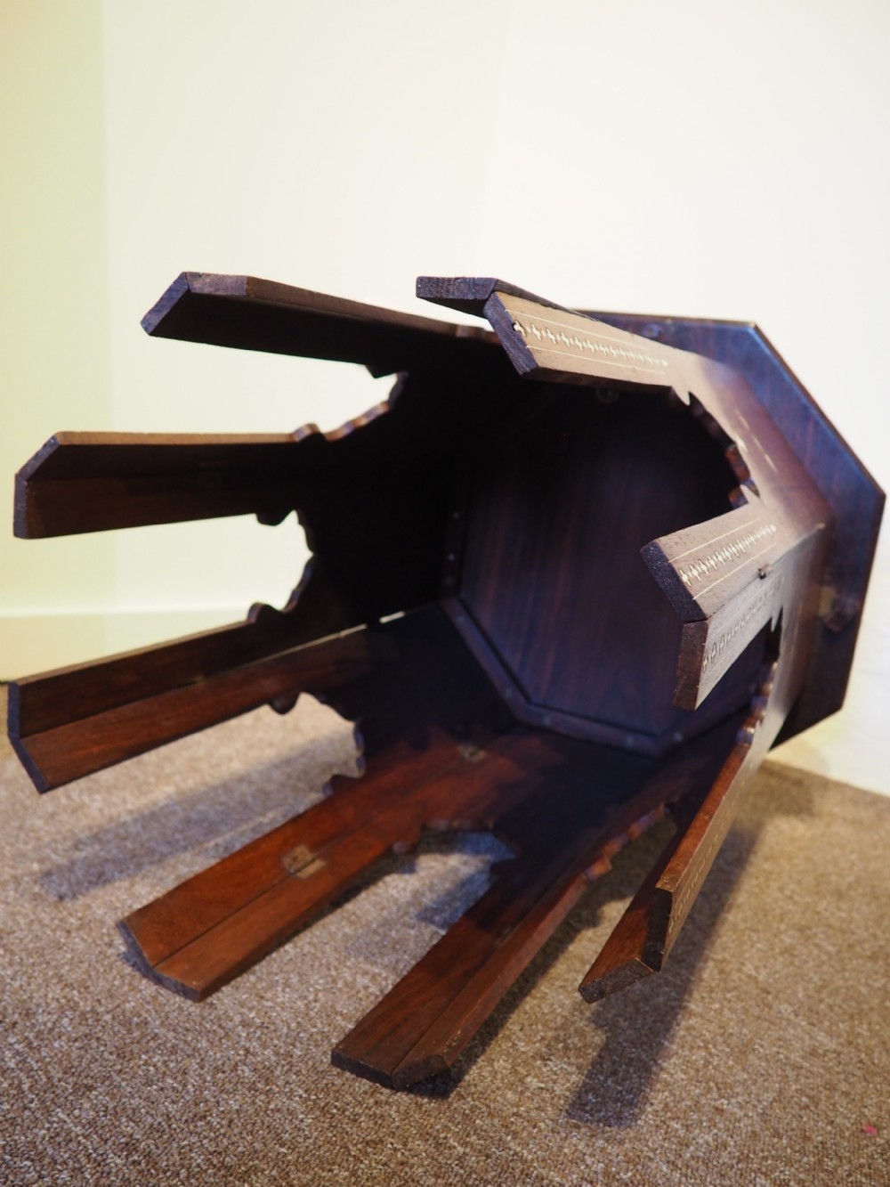 North Indian inlaid table View V