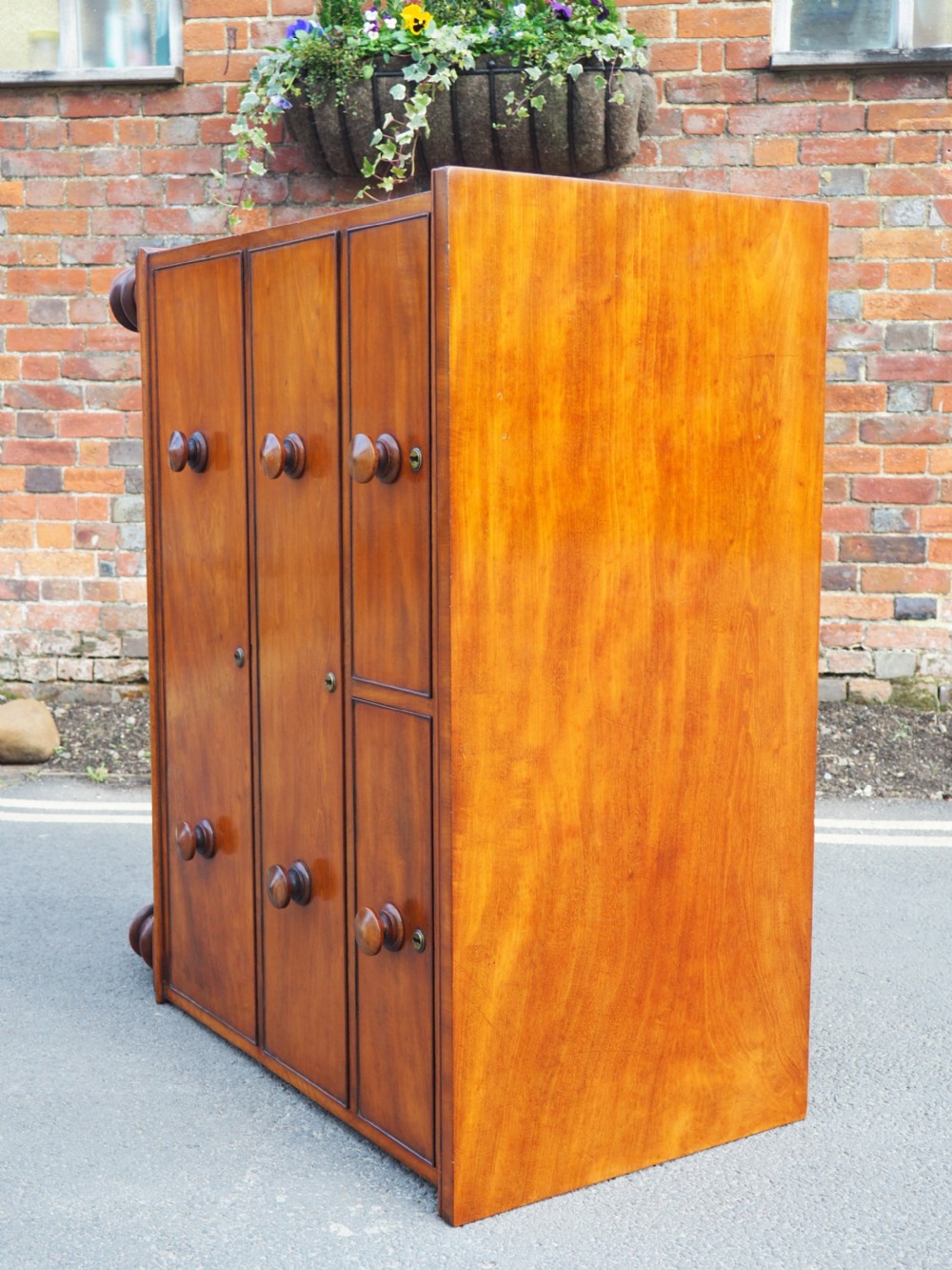 Early Victorian Mahogany chest View VI