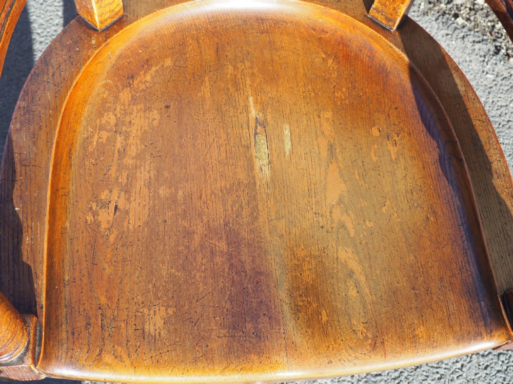 Victorian Oak desk chair View V
