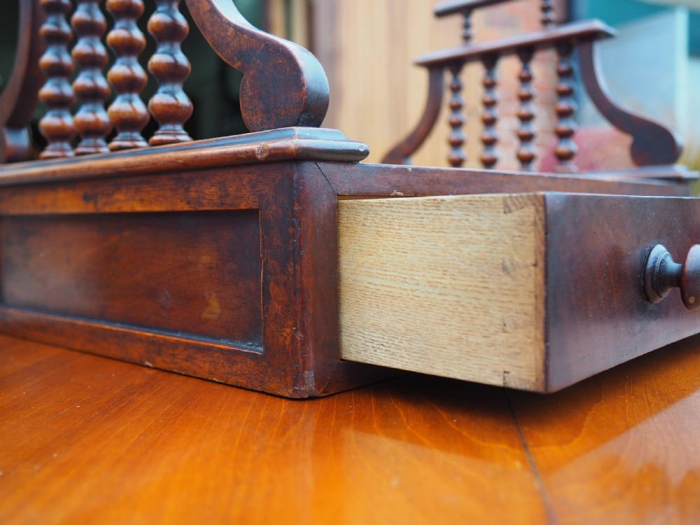 William IV Mahogany book carrier View II