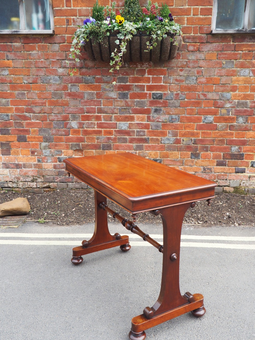 Victorian stretcher table View IV