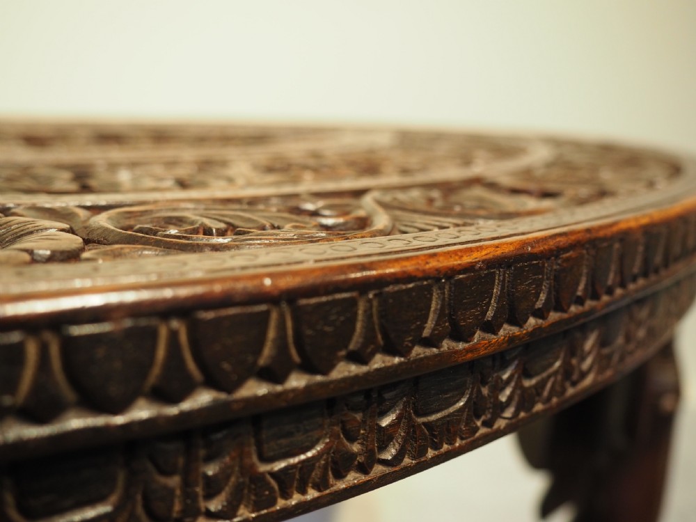 Indian Elephant table View IX
