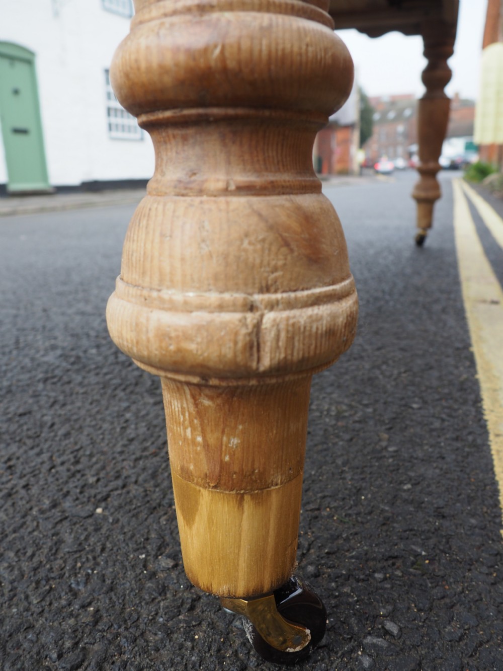 Victorian Pine table View VI