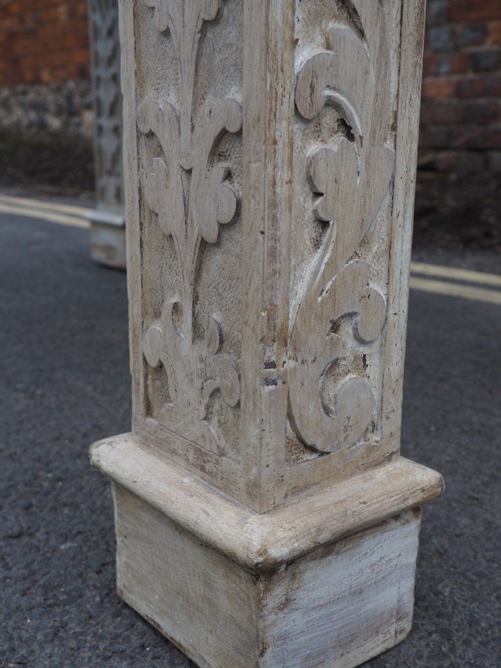 Victorian washed Oak table View III