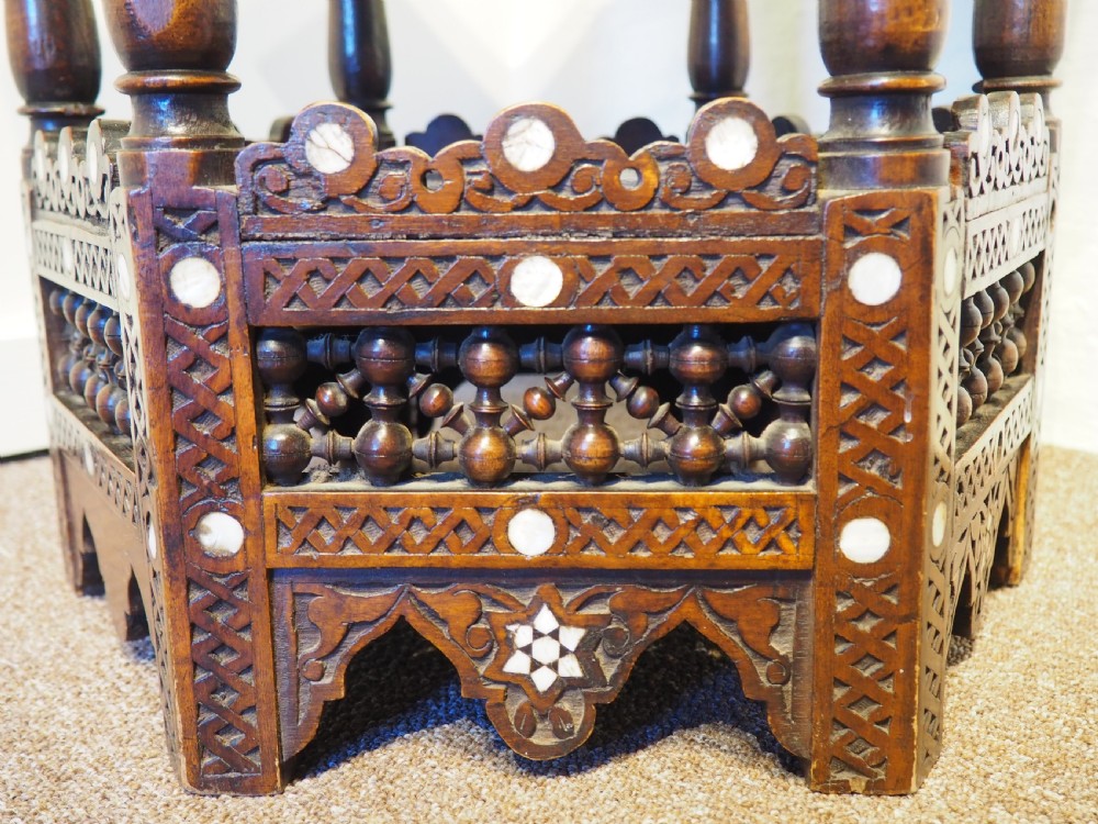 Late Nineteenth century Eastern table View II