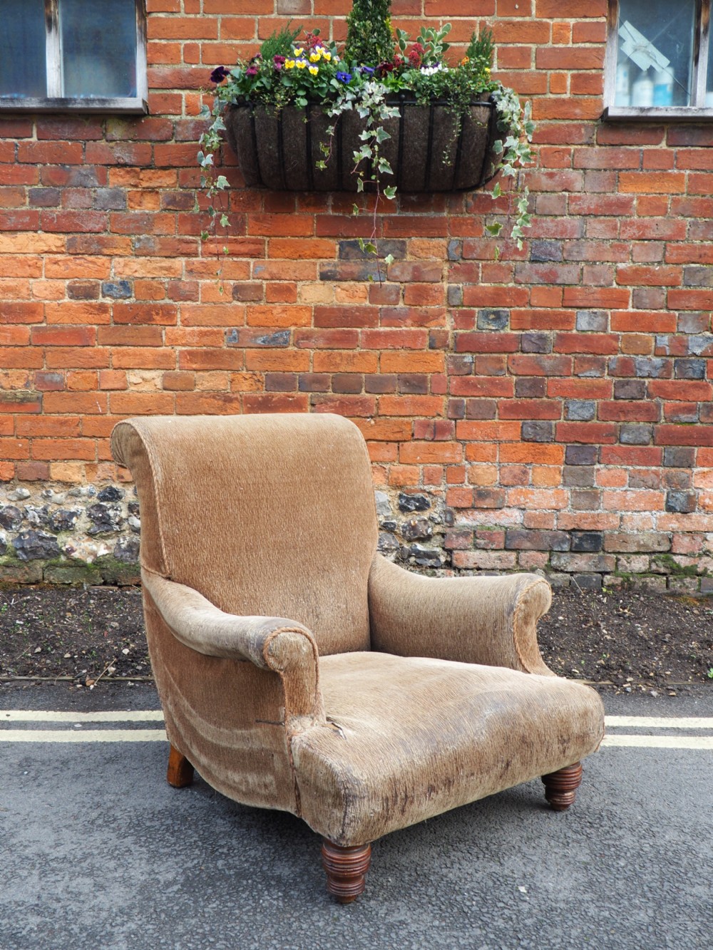 Late Victorian armchair