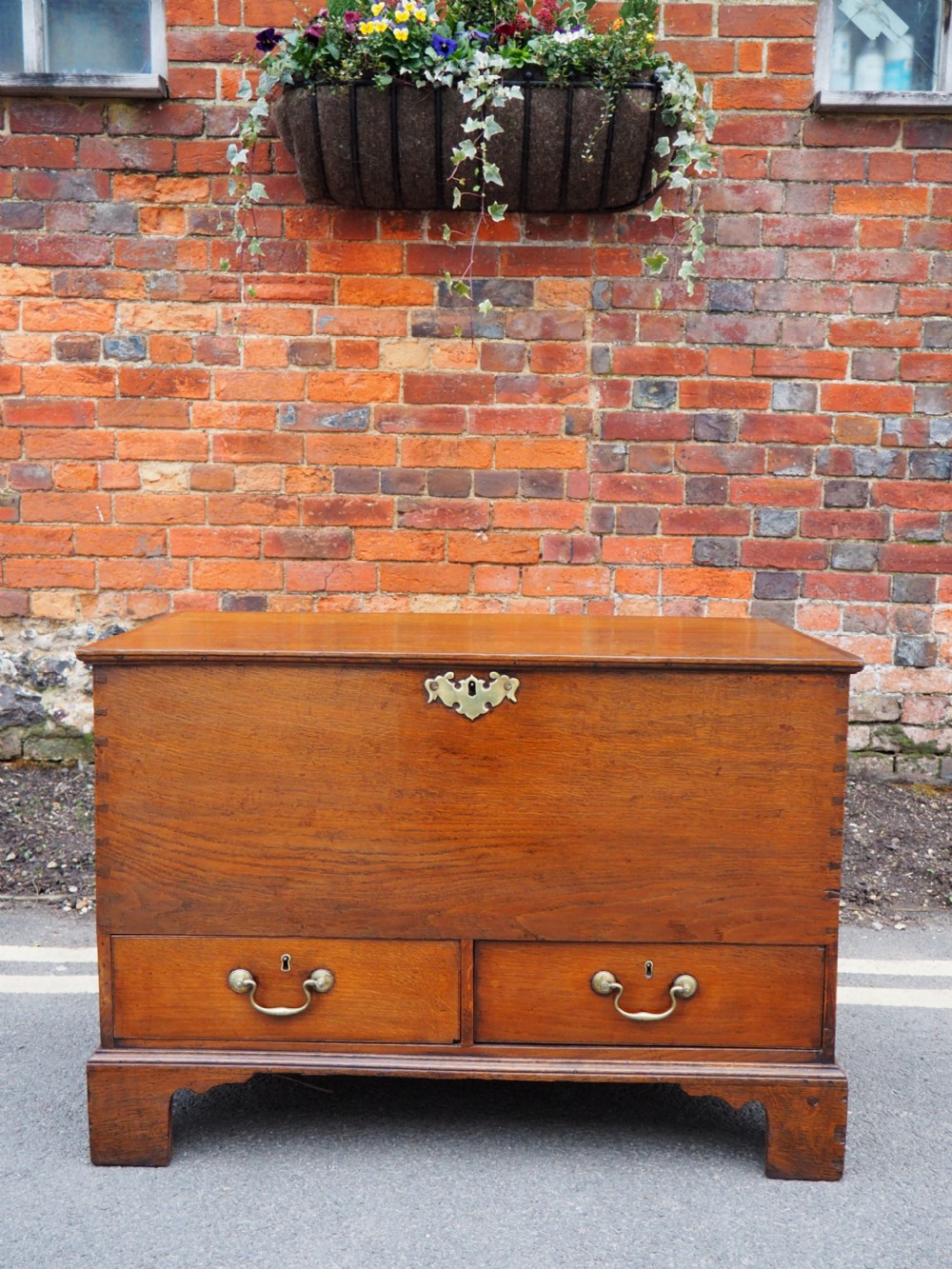 George III Oak Mule chest