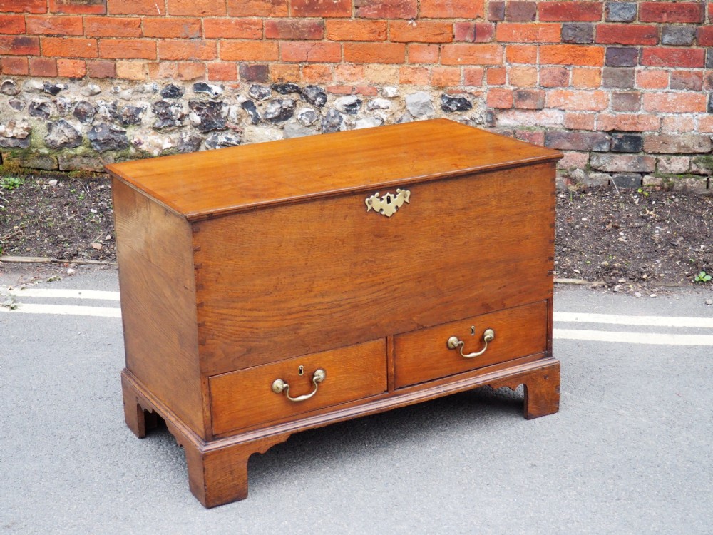 George III Oak Mule chest View II