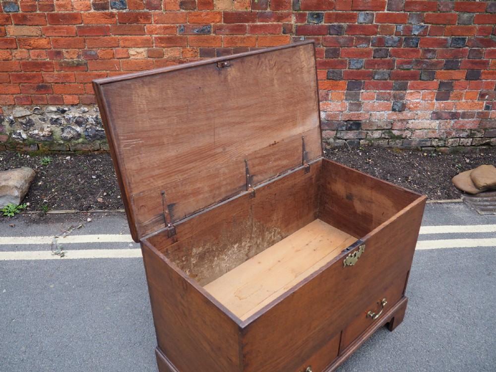 George III Oak Mule chest View III