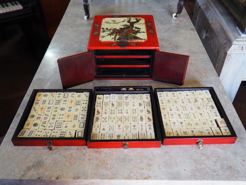 Chinese Mahjong set View IV