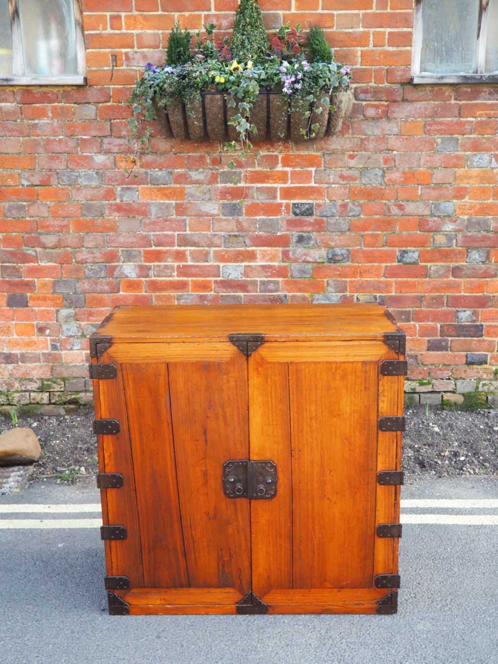 Japanese Elm Tansu chest View II